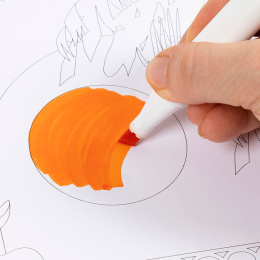 Markers 48-set in de groep Pennen / Kunstenaarspotloden en -stiften / Illustratiemarkers bij Voorcrea (135226)