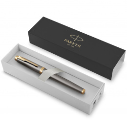 IM Grey/Gold Rollerball in de groep Pennen / Fine Writing / Rollerball bij Voorcrea (135473)