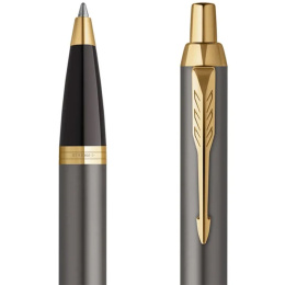 IM Grey/Gold Balpen in de groep Pennen / Fine Writing / Balpennen bij Voorcrea (135474)