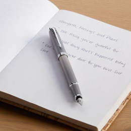 IM Rituals Gradient Grey/Chrome Vulpen in de groep Pennen / Fine Writing / Vulpennen bij Voorcrea (135487_r)