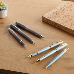 IM Rituals Gradient Grey/Chrome Rollerball in de groep Pennen / Fine Writing / Rollerball bij Voorcrea (135489)