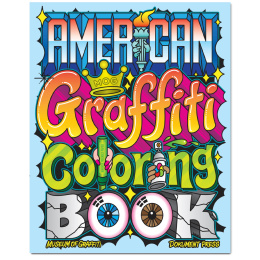 American Graffiti Coloring Book in de groep Creëren & Hobby / Boeken / Kleurboeken voor volwassenen bij Voorcrea (135491)