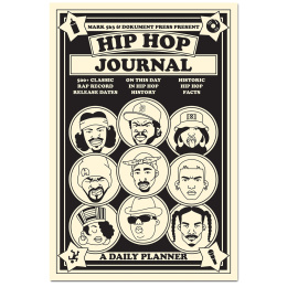 Hip Hop Journal: A Daily Planner in de groep Papier & Blokken / Kalenders en agenda's / 12 maanden agenda's bij Voorcrea (135493)