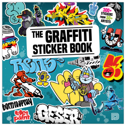 The Graffiti Sticker Book: 300+ stickers in de groep Creëren & Hobby / Creëren / Stickers bij Voorcrea (135495)