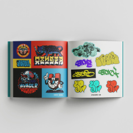 The Graffiti Sticker Book: 300+ stickers in de groep Creëren & Hobby / Creëren / Stickers bij Voorcrea (135495)