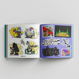 The Graffiti Sticker Book: 300+ stickers in de groep Creëren & Hobby / Creëren / Stickers bij Voorcrea (135495)