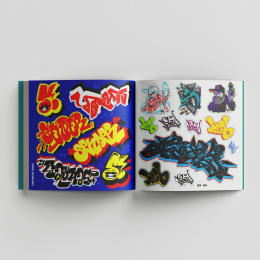 The Graffiti Sticker Book: 300+ stickers in de groep Creëren & Hobby / Creëren / Stickers bij Voorcrea (135495)