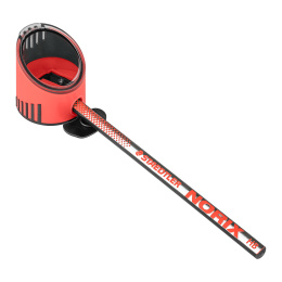 Schoolset Norix Potloden + accessoires Red in de groep Kids / Kinderpotloden en -stiften / Schrijfpennen voor kinderen bij Voorcrea (135512)