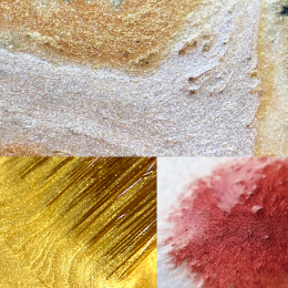 Gansai Tambi Aquarel 24-set Metallic in de groep Kunstenaarsmateriaal / Kunstenaarsverf / Aquarelverf / Aquarelverf in napje bij Voorcrea (135536)