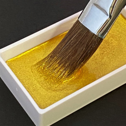 Gansai Tambi Aquarel 24-set Metallic in de groep Kunstenaarsmateriaal / Kunstenaarsverf / Aquarelverf / Aquarelverf in napje bij Voorcrea (135536)