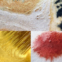 Gansai Tambi Aquarel 24-set Metallic 2 in de groep Kunstenaarsmateriaal / Kunstenaarsverf / Aquarelverf / Aquarelverf in napje bij Voorcrea (135538)