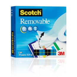 Scotch Tape 811 verwijderbaar 19 mm x 33 m in de groep Creëren & Hobby / Hobbytoebehoren / Plakband bij Voorcrea (135565)