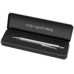 Snap Metallic Balpen Silver in de groep Pennen / Fine Writing / Balpennen bij Voorcrea (135578)