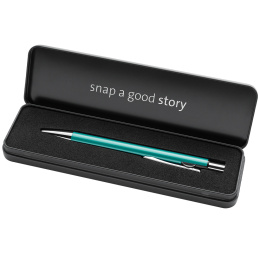 Snap Metallic Balpen Turquoise in de groep Pennen / Fine Writing / Balpennen bij Voorcrea (135583)