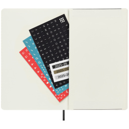 Kalender 18M WeekNote Soft Cover Large Black in de groep Papier & Blokken / Kalenders en agenda's / 18 maanden agenda's bij Voorcrea (135588)
