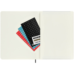 Kalender 18M WeekNote Soft Cover XL Black in de groep Papier & Blokken / Kalenders en agenda's / 18 maanden agenda's bij Voorcrea (135589)