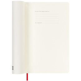 Kalender 18M WeekNote Soft Cover Large Red in de groep Papier & Blokken / Kalenders en agenda's / 18 maanden agenda's bij Voorcrea (135600)