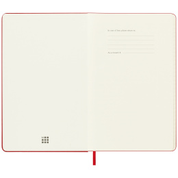 Kalender 18M WeekNote Hard Cover Large Red in de groep Papier & Blokken / Kalenders en agenda's / 18 maanden agenda's bij Voorcrea (135602)