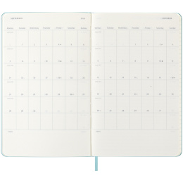 Kalender 18M WeekNote Hard Cover Large Aquamarine in de groep Papier & Blokken / Kalenders en agenda's / 18 maanden agenda's bij Voorcrea (135604)