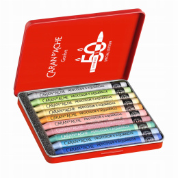 Neocolor II Aquarelle 50 Years Pastel 10-set in de groep Kunstenaarsmateriaal / Kunstenaarsverf / Pastel / Wax pastels bij Voorcrea (135631)