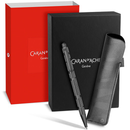 Ecridor Black Lines Set Balpen en Leren Etui in de groep Pennen / Fine Writing / Balpennen bij Voorcrea (135641)