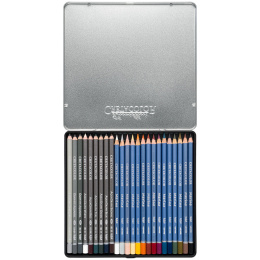 The Aquarino Box aquarelset 24 stuks in de groep Pennen / Kunstenaarspotloden en -stiften / Aquarelpotloden bij Voorcrea (135647)