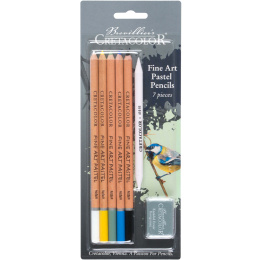 Fine Art Pastelpotloodset 7-delig in de groep Pennen / Kunstenaarspotloden en -stiften / Pastelpotloden bij Voorcrea (135654)