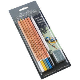 Fine Art Pastelpotloodset 7-delig in de groep Pennen / Kunstenaarspotloden en -stiften / Pastelpotloden bij Voorcrea (135654)