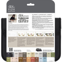 Promarker Interiors Wallet 25-sett in de groep Pennen / Kunstenaarspotloden en -stiften / Illustratiemarkers bij Voorcrea (135656)