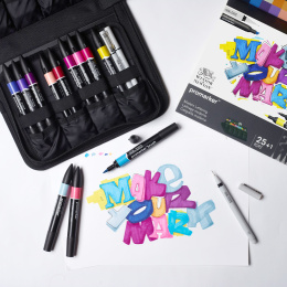 Promarker Modern Lettering Wallet 25-set in de groep Pennen / Kunstenaarspotloden en -stiften / Illustratiemarkers bij Voorcrea (135657)