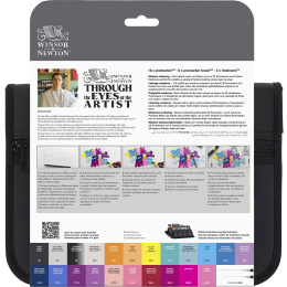 Promarker Modern Lettering Wallet 25-set in de groep Pennen / Kunstenaarspotloden en -stiften / Illustratiemarkers bij Voorcrea (135657)