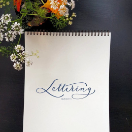 Ink & Lise Lettering Pad A4 in de groep Papier & Blokken / Tekenblokken / Teken- en schetsblokken bij Voorcrea (135658)