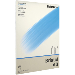 Bristol Paper A3 in de groep Papier & Blokken / Tekenblokken / Teken- en schetsblokken bij Voorcrea (135670)