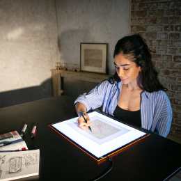 Wafer 2 Lichttafel LED A3 in de groep Kunstenaarsmateriaal / Kunstenaarstoebehoren / Lichtbakken bij Voorcrea (135691)