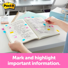 Post-it Index Tabs 11,9 x 43,1 mm 4 kleuren Set 2 in de groep Papier & Blokken / Schrijven en noteren / Post-it en notitieblokjes bij Voorcrea (135698)