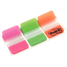 Post-it Index Tabs 25,4 x 38,1 mm Strong, 3 kleuren in de groep Papier & Blokken / Schrijven en noteren / Post-it en notitieblokjes bij Voorcrea (135700)