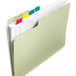 Post-it Indextabs 25,4 x 43,2 mm Geel in de groep Papier & Blokken / Schrijven en noteren / Post-it en notitieblokjes bij Voorcrea (135704)