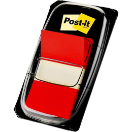 Post-it Indextabs 25,4 x 43,2 mm Rood in de groep Papier & Blokken / Schrijven en noteren / Post-it en notitieblokjes bij Voorcrea (135706)