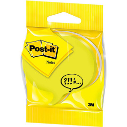 Post-it 70x70 Gele/Witte Tekstballon in de groep Papier & Blokken / Schrijven en noteren / Post-it en notitieblokjes bij Voorcrea (135709)