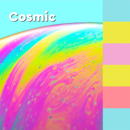Post-it Super Sticky 47,6x47,6 Kleurenmix Cosmic 12-pack in de groep Papier & Blokken / Schrijven en noteren / Post-it en notitieblokjes bij Voorcrea (135730)
