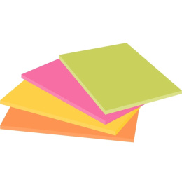 Post‑it Super Sticky 152×101 Meeting kleurenmix Neon 4‑pack in de groep Papier & Blokken / Schrijven en noteren / Post-it en notitieblokjes bij Voorcrea (135734)