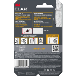 Claw Tavelhaak voor gipswand 20 kg 4-pack in de groep Creëren & Hobby / Organiseren / Lijsten / Ophangsysteem voor lijsten bij Voorcrea (135738)