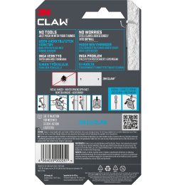 Claw Tavelhaak voor gipswand 7 kg 2-pack in de groep Creëren & Hobby / Organiseren / Lijsten / Ophangsysteem voor lijsten bij Voorcrea (135740)