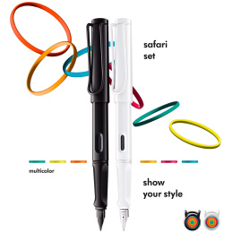 Safari All White Set Medium in de groep Pennen / Fine Writing / Vulpennen bij Voorcrea (135752)