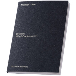 Notepad - Moonlight Blue in de groep Papier & Blokken / Schrijven en noteren / Notitieboeken bij Voorcrea (135781)