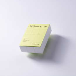 Off-The-Grid 30 - Lime in de groep Papier & Blokken / Schrijven en noteren / Schrijfblokken en schriften bij Voorcrea (135786)
