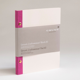 Craftswoman Schetsboek A5 - Rubis in de groep Papier & Blokken / Tekenblokken / Schetsboeken bij Voorcrea (135788)