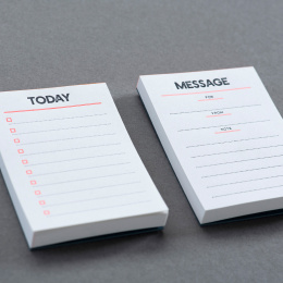 Letterpress Notes Set in de groep Papier & Blokken / Schrijven en noteren / Post-it en notitieblokjes bij Voorcrea (135793)