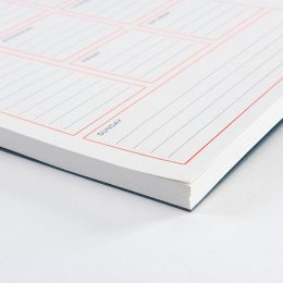 Letterpress Weekly Planner in de groep Papier & Blokken / Schrijven en noteren / Post-it en notitieblokjes bij Voorcrea (135794)