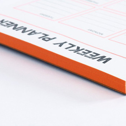 Letterpress Weekly Planner in de groep Papier & Blokken / Schrijven en noteren / Post-it en notitieblokjes bij Voorcrea (135794)